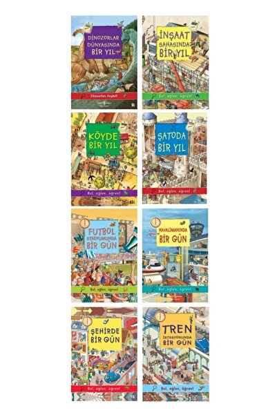 TÜRKİYE İŞ BANKASI KÜLTÜR YAYINLARI Dinozorlar Dünyasında Bir Yıl-tren Istasy...