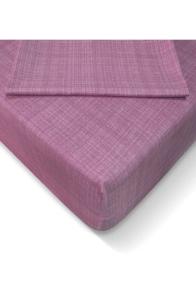 Mert Collection Çarşı Single Elastic Fabric Bed Sheet 100x200