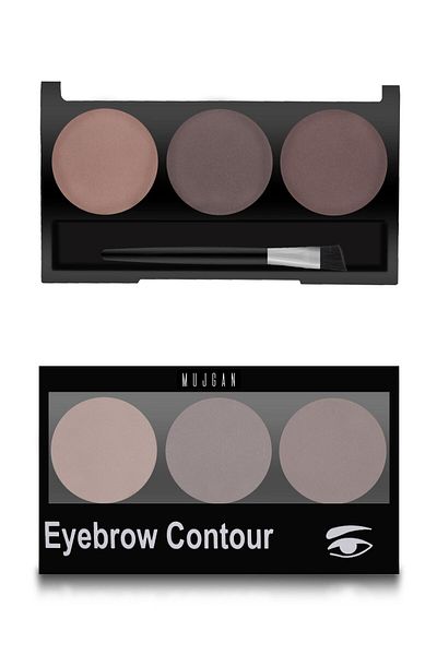 MUJGAN Romantic Sunflower - 3-piece Eyebrow Shadow Set 01