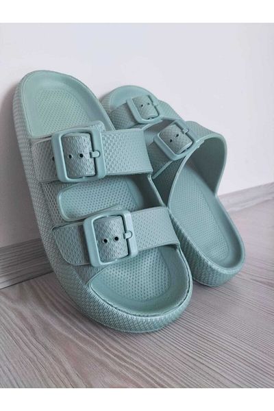 Sonimix Soelite Beach Pool Garden Sea Summer μαλακή χοντρή σόλα διπλή ταινία Unisex καθημερινές παντόφλες