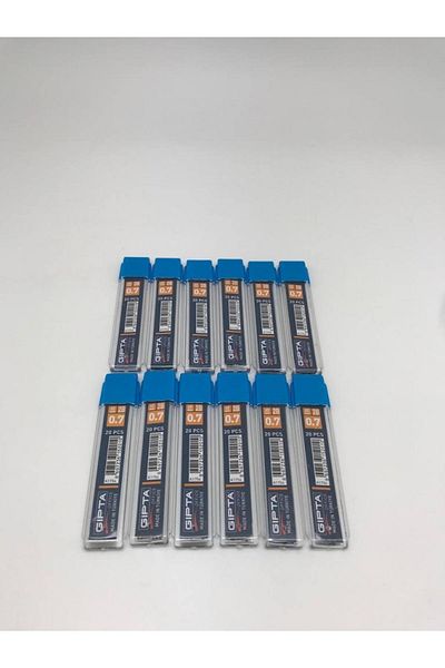 Gıpta 0.7 2b 60 Mm Pen Tip 12 Pieces