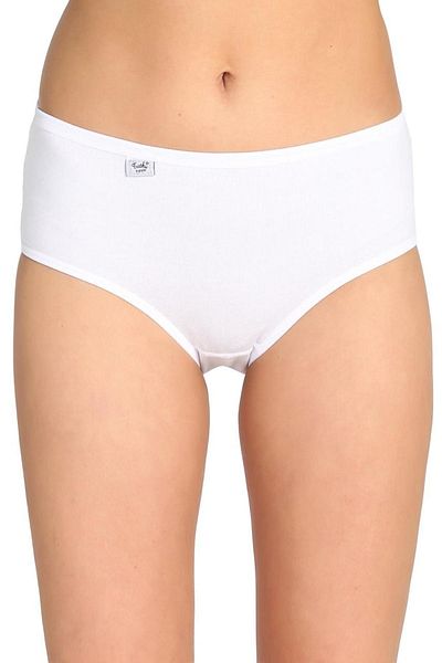 Tutku Chiloți Bato cu talie subțire din Lycra de culoare albă 5 bucăți