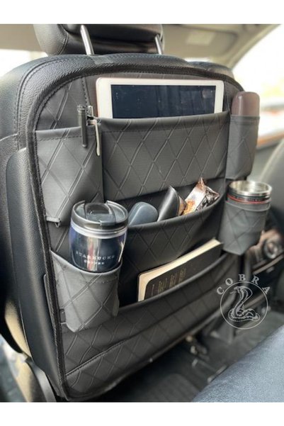 gönen deri Car Seat Back Organizer / Organizer + 5 Year Warranty