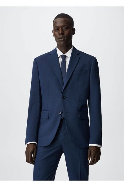 MANGO Man Jachetă Blazer Slim Fit