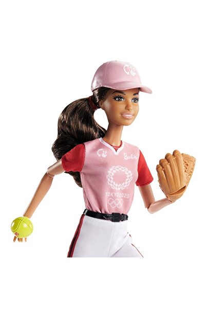 Barbie Olimpiyat Bebekleri Tokyo 2020 Beyzbol  GJL77