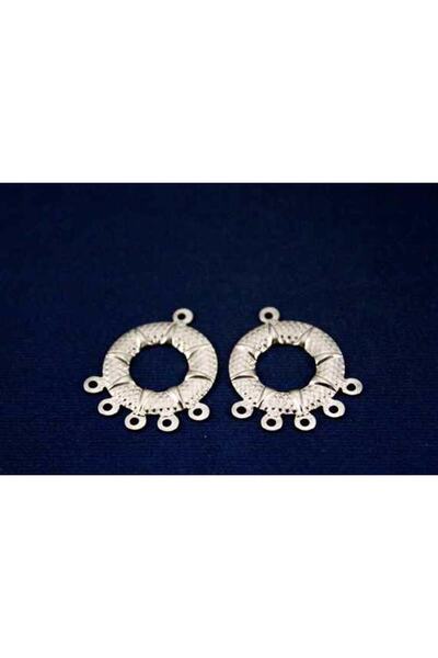 yfhobi 2 Adet - 34x28 Mm Küpe Sallantısı Nikel Kaplama Metal Pul, Takı Malzem...