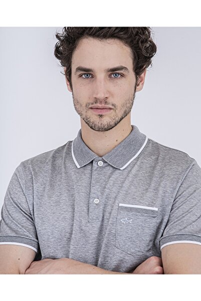 PAUL&SHARK Men's Knitted Poloshirt C.wCotton