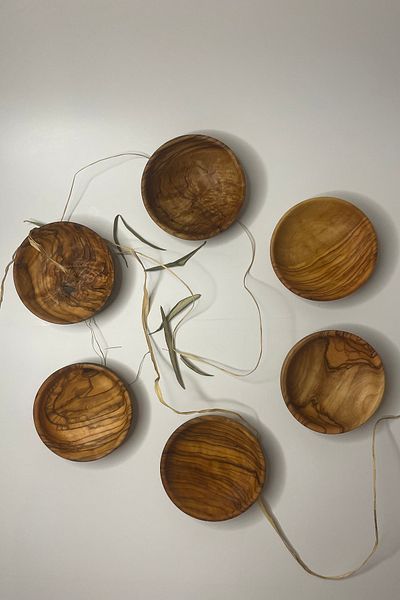 MORLEA Home Olive Tree Handmade Sauce Bowl Set of 6