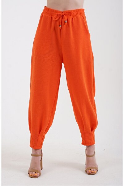 Zelish My Sister З візерунком з квітів граната - з плісированою та еластичною талією, штани на шнурівці