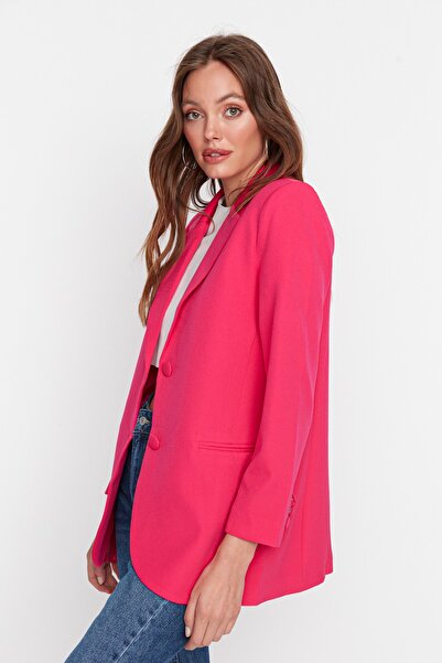 Trendyol Collection Blazer - Rosa - Oversize