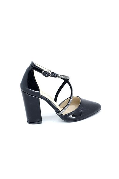 TRENDYSHOES Trendyshose 04078 Pantofi de damă cu toc confortabil și gros