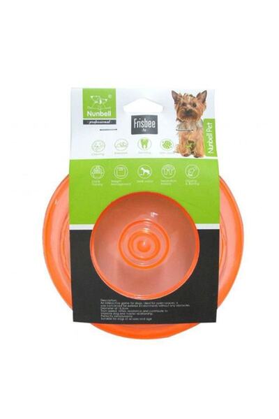 Nunbell Fırlatma Diski Frizbi Köpek Oyuncağı Şeffaf 16 Cm