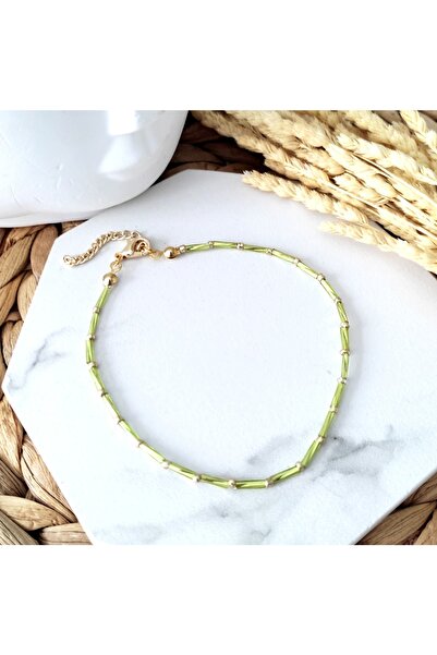 HALHALMILL Fıstık Yeşili Çubuk Halhal