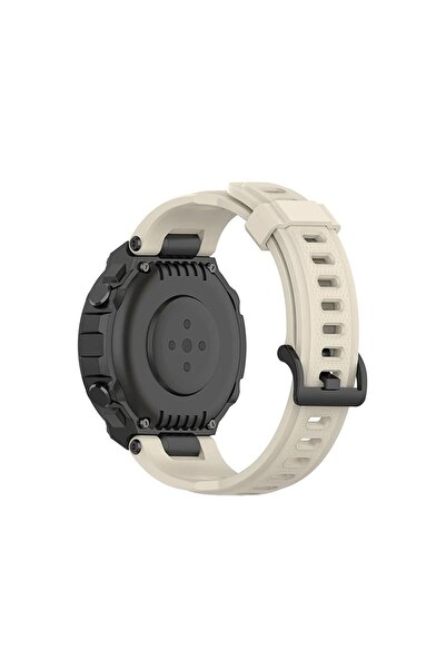 BASİAS Amazfit T-rex Pro Uyumlu Tokalı Silikon Kordon Kayış