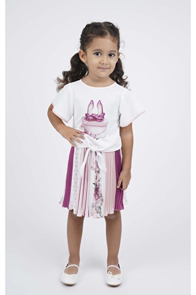 best kids Girl's Ecru Tie-Up Blouse