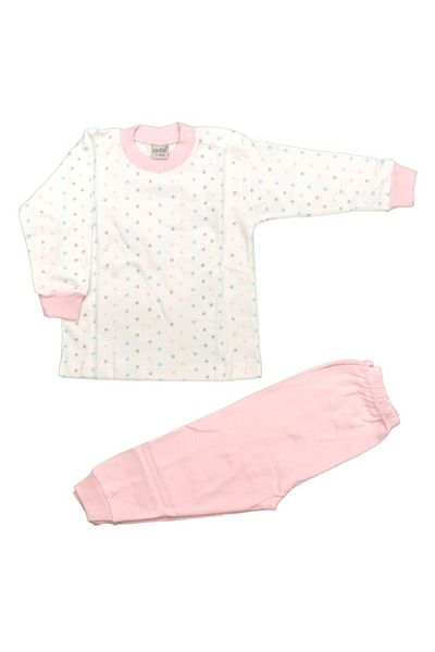 Sebi Combed Cotton Soft Buttoned Children's Pajamas
