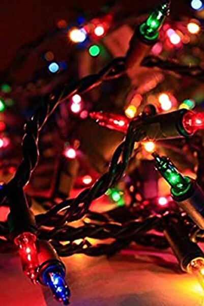 abnturk Multi Function Yılbaşı Işığı Renkli Ağaç Işıklandırması Yanıp Sönen 5...