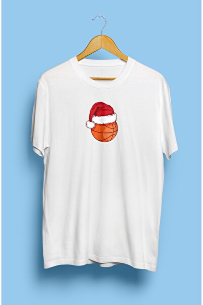 YQYQ Tricou imprimat cu minge de baschet minimalist unisex - noutate de Anul ...