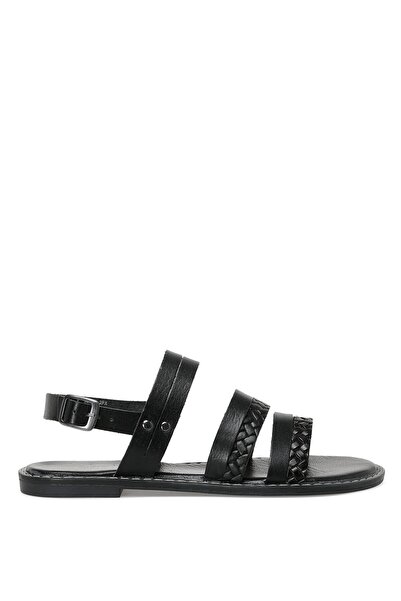 Nine West Benal 2fx Чорні жіночі плоскі сандалі