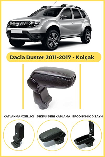 Modifiyecim Dacia Duster 2011-2017 Siyah Kol Dayama - Kolçak