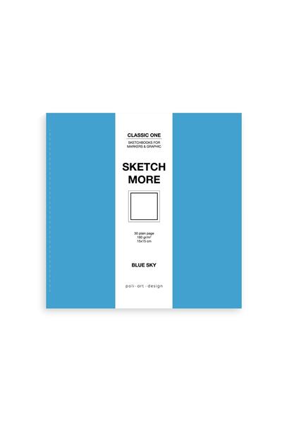 Poli Art Design Kare 15x15 Cm Eskiz Defteri (marker Ve Grafik Için) Classic S...