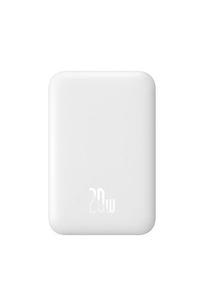Baseus Lech Magsafe Wireless Charging Powerbank 20W 6.000 Mah White