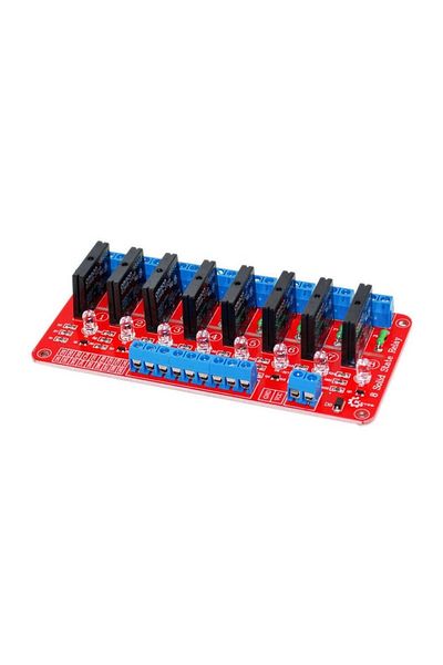 Arduino وحدة تتابع الحالة الصلبة 5 فولت 8 قنوات
