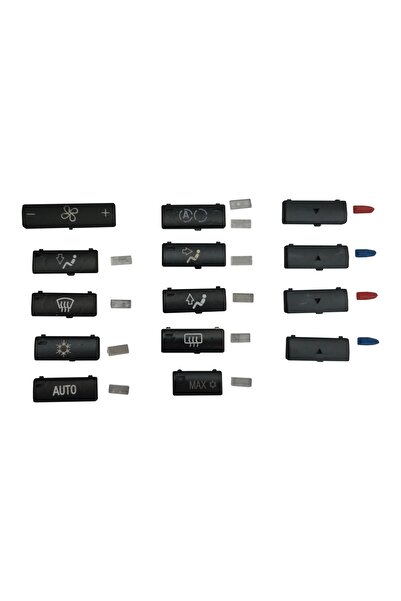 Bross Otomotiv BMW X5 E53 2000-2006 E39 1996-2003 64116915812 İçin 14 Parça K...