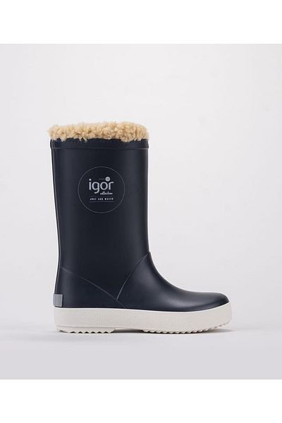 IGOR W10207 Splash Nautico Παιδικές γούνινες μπότες βροχής