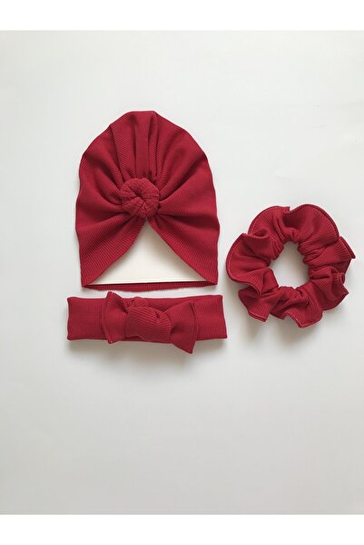 Nis butik Hediyelik Set Bandana Donut Bone Anne Tokası
