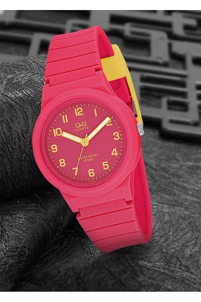 Q&Q Silicone Women's Wristwatch Pvr94s