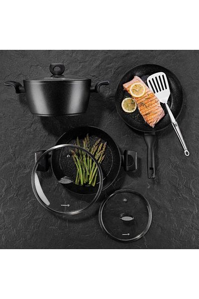 KORKMAZ Nora Granite Pan 24x4 A2946