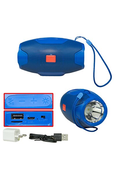 Calido Elektronik Usb Sd Kart Destekli Fm Radyo El Fenerli Şarjlı Taşınabilir...