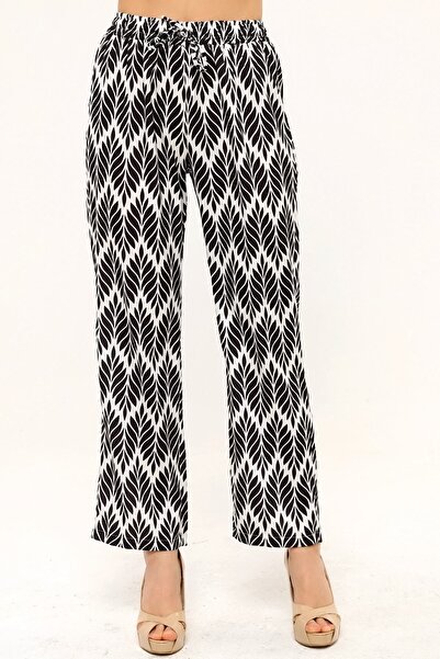 DISENTIS MODEST Yaprak Sa deznom Elastična struka i uže, detaljna cevasta nog...