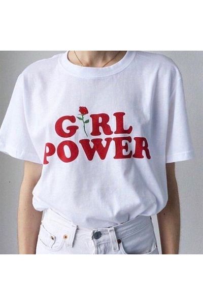 Kuzgunshop Μπλουζάκι Girl Power Unisex