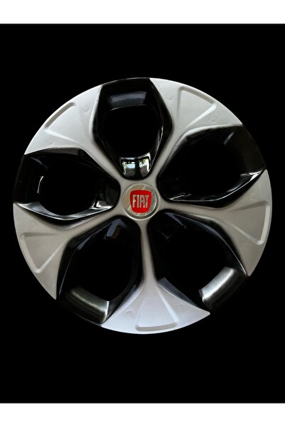 Safran Fıat Logolu 14’ınc 4’lü Siyah Gri Jant Kapağı