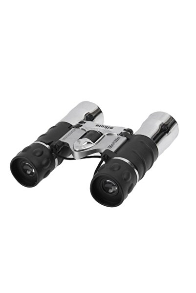 Nikula 10x25 Dürbün El Dürbünü 128m/1000m Parlak Metal Kaplama