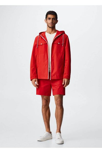 MANGO Man Cotton Stretch Bermuda Shorts