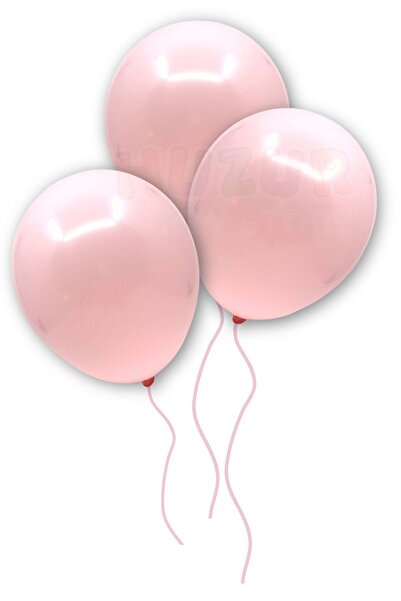 Huzur Party Store Pembe Makaron Balon 10 Adet 30 Cm Pastel Rengi Parti Balonu...