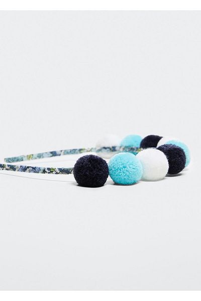 MANGO Kids Pompom-Krone