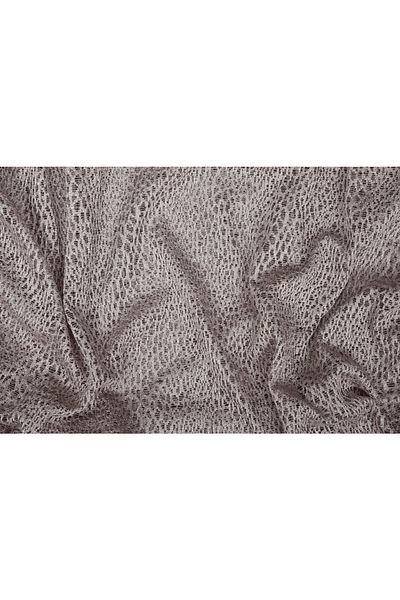 AKÇA TEKSTİL Micro Model Sand Beige Color Single Wing Pleated Background Curtain 75*260 Cm