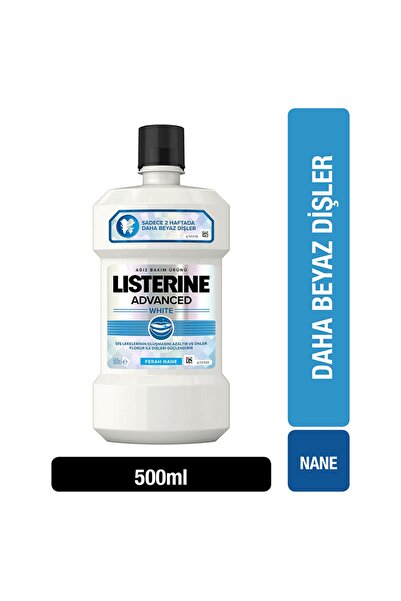 Listerine Advanced Whitening Ağız Suyu 500 Ml
