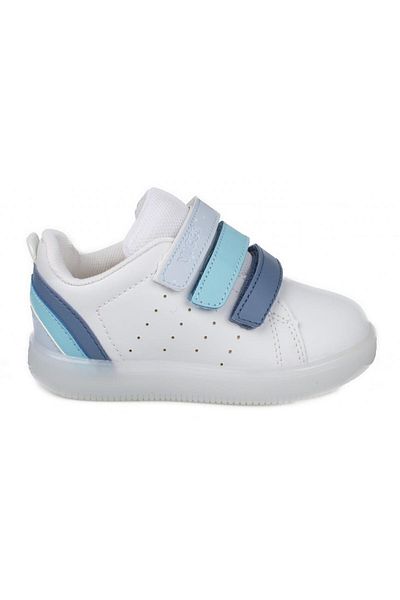 Vicco 220.B21Y212 Sun Baby Lighted White Girl's Shoes
