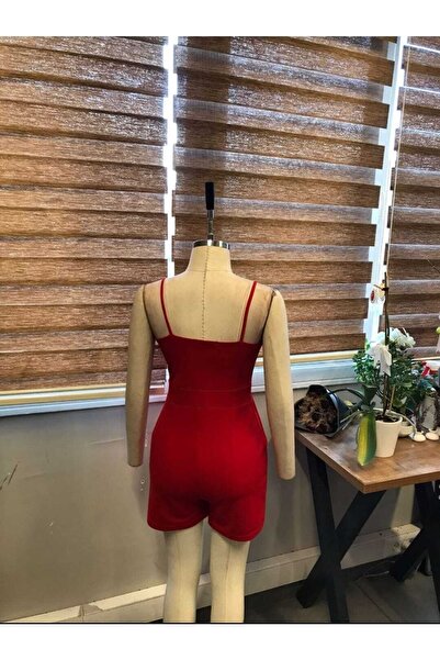 Secret Passion Lingerie Red Flexible Fabric Strap Mini Jumpsuit Mini Dress Evening Dress Jumpsuit 674 582061