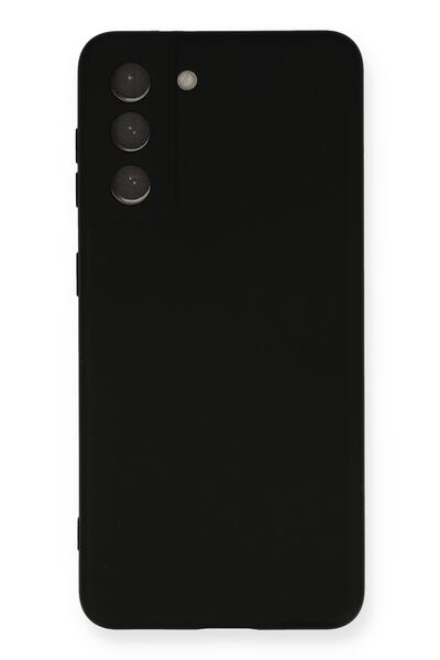 HappyCase Samsung Galaxy S21 Kılıf Nano Içi Kadife Silikon - Siyah