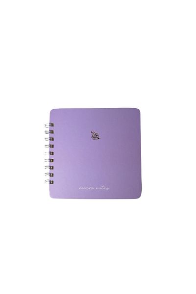 Gıpta Micro Notes 16x16 100 Yp Lined Notebook Pastel Purple