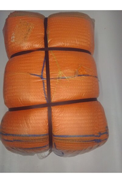 Abdioğulları Plastik Patates-soğan-ceviz Çuvalı File 30cmx50cm Turuncu 100 Lü Ağzı Ipli