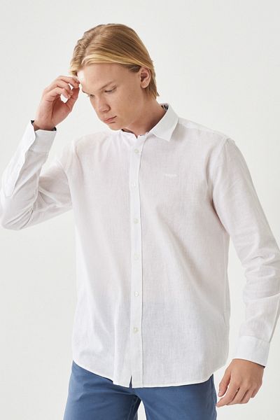 WRANGLER Regular Fit Comfortable Cut Ls Shirt