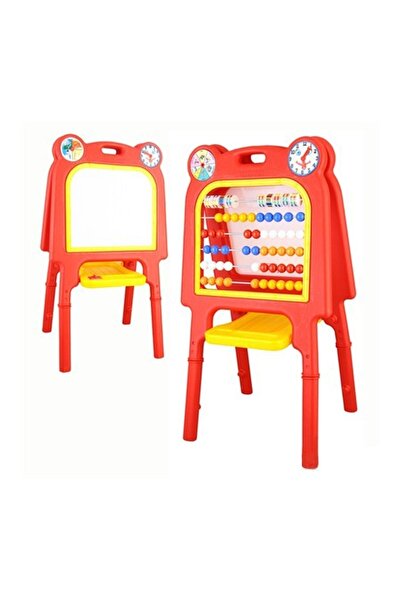 PİLSAN Abaküslü Yazı Tahtası - Kırmızı