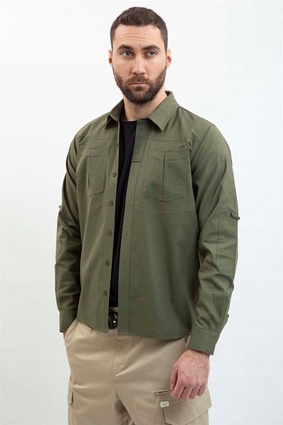 VAV WEAR Εξωτερικά τακτικά ανδρικά ρούχα Camping βαμβακερό πουκάμισο Trekking Hiking Tactec04